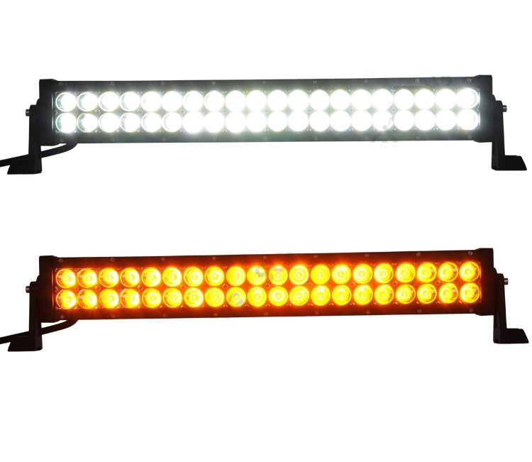 LED bar - DUO color - 120W - 60cm - 4x4 offroad - 40 LED - ORANJE / WIT LED bar - DUO color - 120W - 60cm - 4x4 offroad - 40 LED - ORANJE / WIT